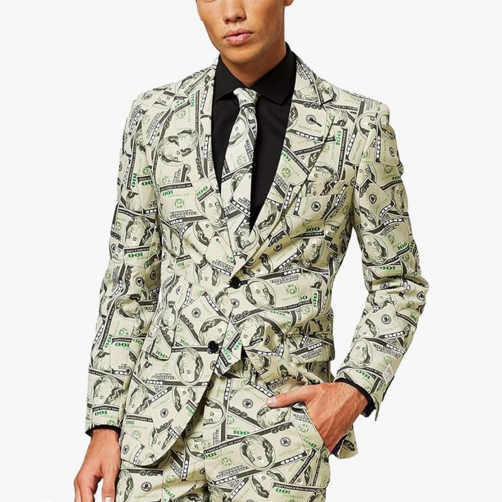 Opposuits $100 Bill "Cashanova" Suit  US 42